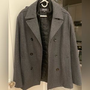 Kenneth Cole Reaction Peacoat; size M; lightly worm